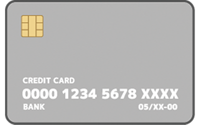 お支払いは登録のクレジットカードで支払われます